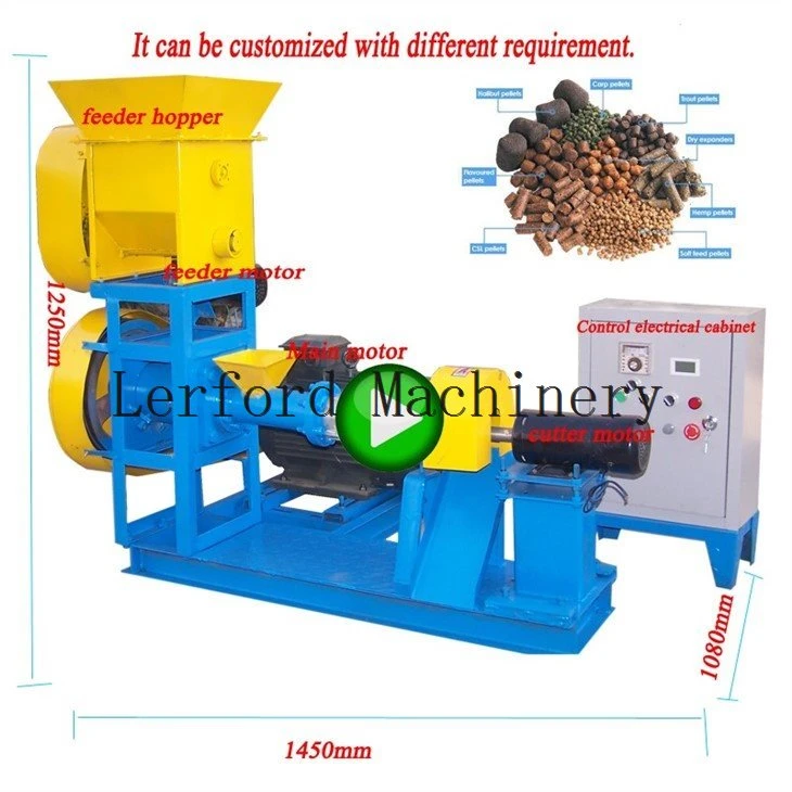 fish food making machine